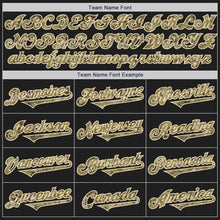 Load image into Gallery viewer, Custom Black Camo-Olive Authentic Two Tone Baseball Jersey