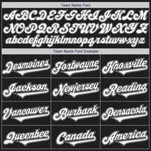 Laden Sie das Bild in den Galerie-Viewer, Custom Black White-Gray Authentic Two Tone Baseball Jersey