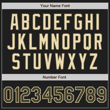 Laden Sie das Bild in den Galerie-Viewer, Custom Black Olive-Cream Authentic Two Tone Baseball Jersey