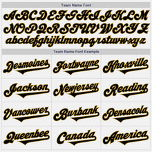 Загрузить изображение в средство просмотра галереи, Custom White Black-Old Gold Authentic Two Tone Baseball Jersey