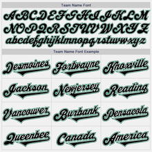 Загрузить изображение в средство просмотра галереи, Custom White Black-Kelly Green Authentic Two Tone Baseball Jersey