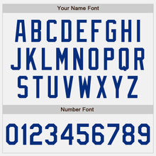 Загрузить изображение в средство просмотра галереи, Custom White Royal Authentic Two Tone Baseball Jersey