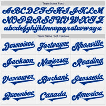 Загрузить изображение в средство просмотра галереи, Custom White Royal-Light Blue Authentic Two Tone Baseball Jersey