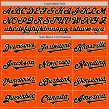 Laden Sie das Bild in den Galerie-Viewer, Custom Orange Black-Cream Authentic Two Tone Baseball Jersey