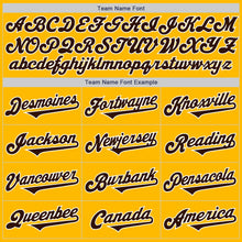 Laden Sie das Bild in den Galerie-Viewer, Custom Gold Brown-White Authentic Two Tone Baseball Jersey