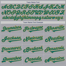 Laden Sie das Bild in den Galerie-Viewer, Custom Gray Teal-Old Gold Authentic Two Tone Baseball Jersey