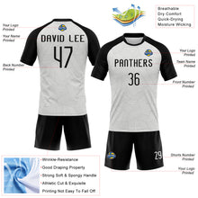 Загрузить изображение в средство просмотра галереи, Custom White Black Abstract Line Sublimation Volleyball Uniform Jersey