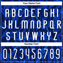 Загрузить изображение в средство просмотра галереи, Custom Navy Thunder Blue-Black Lightning Sublimation Volleyball Uniform Jersey