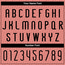 Load image into Gallery viewer, Custom Light Pink Black-White Geometric Shape Sublimation Volleyball Uniform Jersey