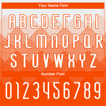 Загрузить изображение в средство просмотра галереи, Custom Orange White Geometric Shape Sublimation Volleyball Uniform Jersey