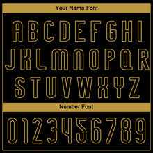 Load image into Gallery viewer, Custom Black Red-Old Gold Splash Sublimation Volleyball Uniform Jersey