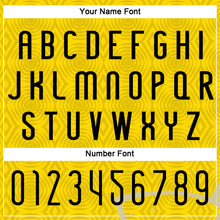 Laden Sie das Bild in den Galerie-Viewer, Custom Gold Black-White Geometric Shape Sublimation Volleyball Uniform Jersey