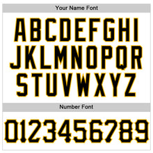 Charger l'image dans la galerie, Custom White Black Pinstripe Gold Authentic Sleeveless Baseball Jersey