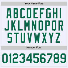 Загрузить изображение в средство просмотра галереи, Custom White Kelly Green Mesh Authentic Throwback Baseball Jersey