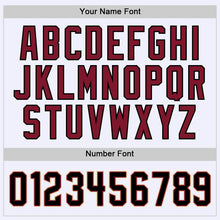 Загрузить изображение в средство просмотра галереи, Custom White Black Crimson-Cream Mesh Authentic Throwback Baseball Jersey