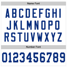 Загрузить изображение в средство просмотра галереи, Custom White Royal Mesh Authentic Throwback Football Jersey