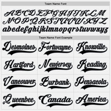 Charger l'image dans la galerie, Custom White Black-Gray Hockey Lace Neck Jersey