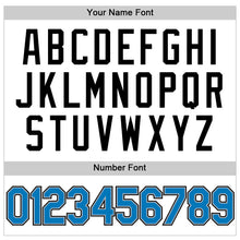 Загрузить изображение в средство просмотра галереи, Custom White Blue Gray-Black Authentic Throwback Baseball Jersey