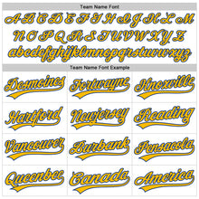 Загрузить изображение в средство просмотра галереи, Custom White Gold-Royal Authentic Throwback Baseball Jersey