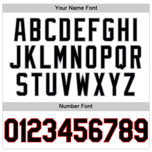 Загрузить изображение в средство просмотра галереи, Custom White Black Red-Gray Authentic Throwback Baseball Jersey