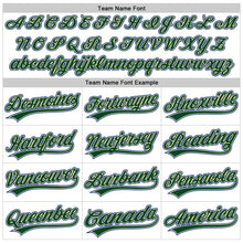 Загрузить изображение в средство просмотра галереи, Custom White Green Cream-Royal Authentic Throwback Baseball Jersey