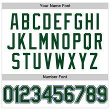 Загрузить изображение в средство просмотра галереи, Custom White Green Cream-Royal Authentic Throwback Baseball Jersey