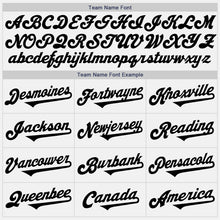 Загрузить изображение в средство просмотра галереи, Custom White Black Authentic Baseball Jersey