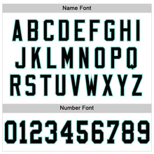 Laden Sie das Bild in den Galerie-Viewer, Custom White Black-Ice Blue Mesh Authentic Football Jersey