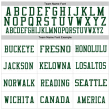 Laden Sie das Bild in den Galerie-Viewer, Custom White Green-Gray Mesh Authentic Football Jersey