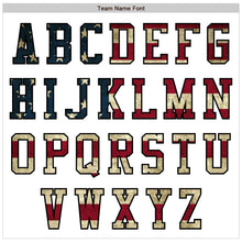 Загрузить изображение в средство просмотра галереи, Custom White Vintage USA Flag-Black Authentic Baseball Jersey