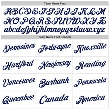 Laden Sie das Bild in den Galerie-Viewer, Custom White Navy-Red Authentic Throwback Basketball Jersey