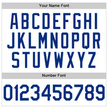 Laden Sie das Bild in den Galerie-Viewer, Custom White Royal Authentic Throwback Basketball Jersey