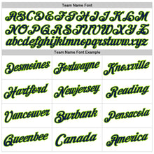 Загрузить изображение в средство просмотра галереи, Custom White Navy-Neon Green Authentic Throwback Basketball Jersey