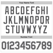 Load image into Gallery viewer, Custom White Steel Gray-Gray Authentic Throwback Basketball Jersey