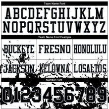 Загрузить изображение в средство просмотра галереи, Custom White Black-Gray 3D Pattern Splash Authentic Football Jersey