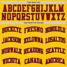 Charger l'image dans la galerie, Custom Yellow Red-Royal Authentic Basketball Jersey