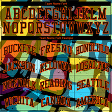 Charger l'image dans la galerie, Custom 3D Pattern Design Abstract Graffiti Authentic Baseball Jersey