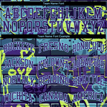 Charger l'image dans la galerie, Custom 3D Pattern Design Abstract Graffiti Authentic Baseball Jersey