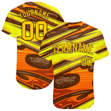 Load image into Gallery viewer, Custom 3D Pattern Design Abstract Pattern For Sport Team Authentic Baseball Jersey