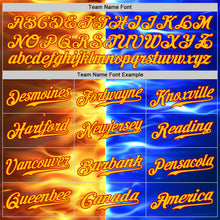 Load image into Gallery viewer, Custom 3D Pattern Design Flame Burning Red Hot Sparks BBQ Season Authentic Baseball Jersey