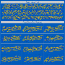 Загрузить изображение в средство просмотра галереи, Custom 3D Pattern Design Ukrainian Flag And Coat Of Arms Of Ukraine Authentic Baseball Jersey