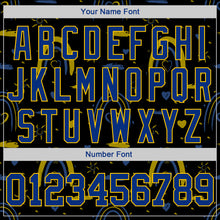 Загрузить изображение в средство просмотра галереи, Custom 3D Pattern Design Ukrainian Flag Colors Glory To Ukraine Authentic Baseball Jersey