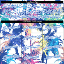 Laden Sie das Bild in den Galerie-Viewer, Custom 3D Pattern Design Hawaii Palm Trees Performance T-Shirt