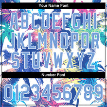 Laden Sie das Bild in den Galerie-Viewer, Custom 3D Pattern Design Hawaii Palm Trees Performance T-Shirt