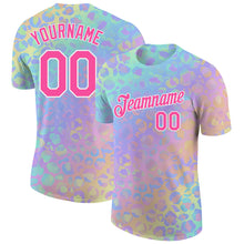Charger l'image dans la galerie, Custom 3D Pattern Design Leopard Performance T-Shirt