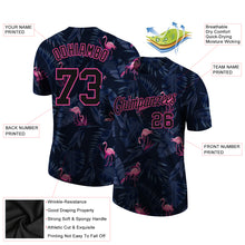 Загрузить изображение в средство просмотра галереи, Custom 3D Pattern Design Flamingo Performance T-Shirt