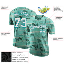 Загрузить изображение в средство просмотра галереи, Custom 3D Pattern Design Hawaii Palm Trees Performance T-Shirt