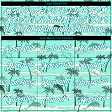 Загрузить изображение в средство просмотра галереи, Custom 3D Pattern Design Hawaii Palm Trees Performance T-Shirt