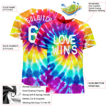 Загрузить изображение в средство просмотра галереи, Custom Rainbow For Pride Month Love Wins LGBT Performance T-Shirt
