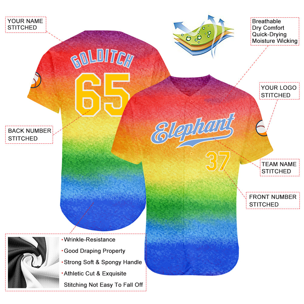  AOVL Personalized LGBT Pride Baseball Jersey Pride Hand LGBT  Flag Jersey Rainbow Les Gay Shirts LGBT Pride Month Jerseys (LGBT 1) :  Clothing, Shoes & Jewelry